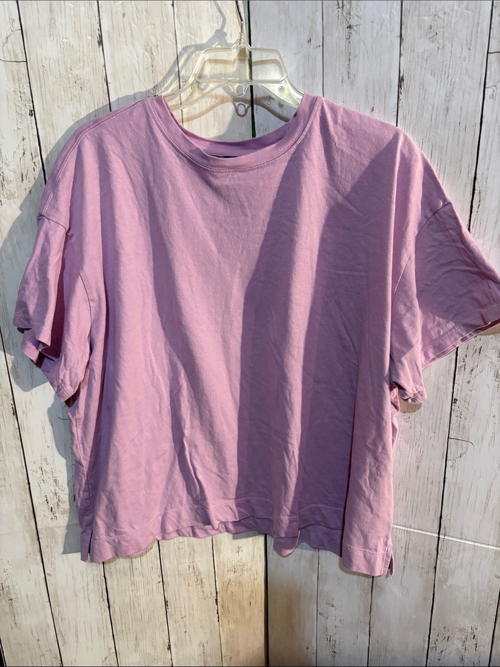 Old Navy Soft Lavender Cropped Tee